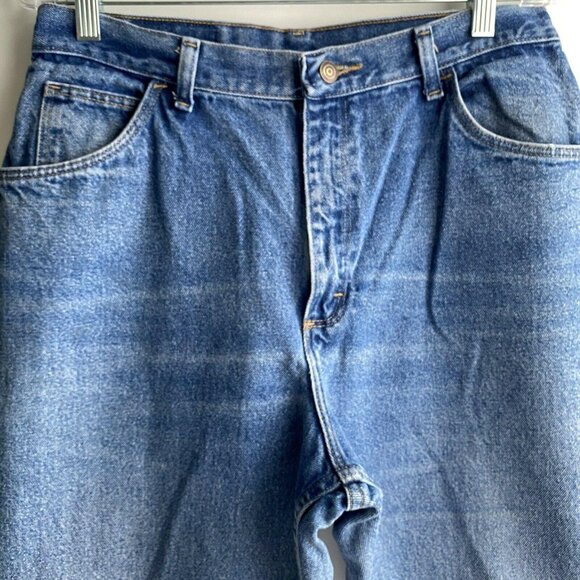 Gitano Women’s Mom Jeans 32 X 31 High Waisted Tapered Leg Blue Denim Vtg 90's - Picture 9 of 12